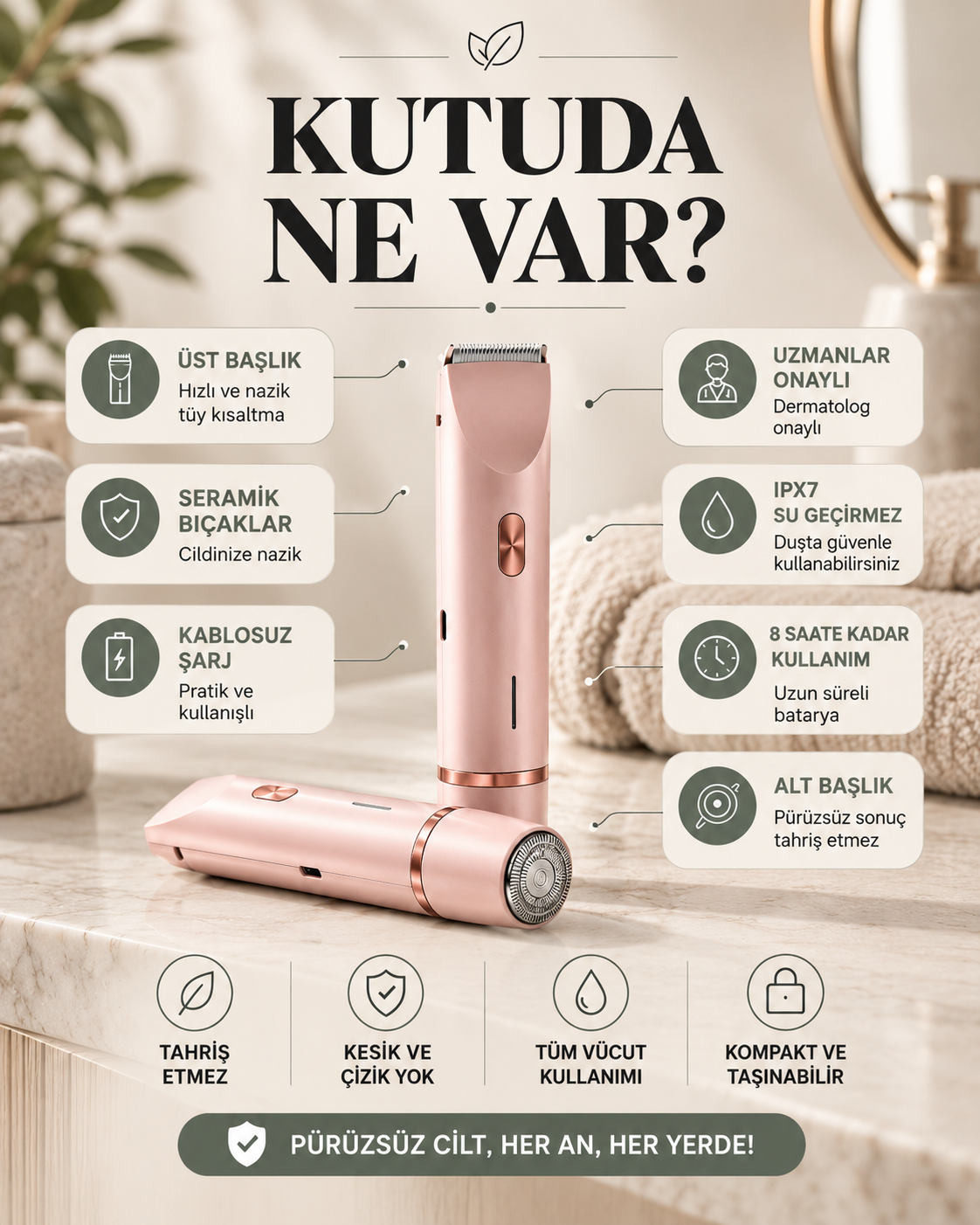Dermave Tıraş Makinesi